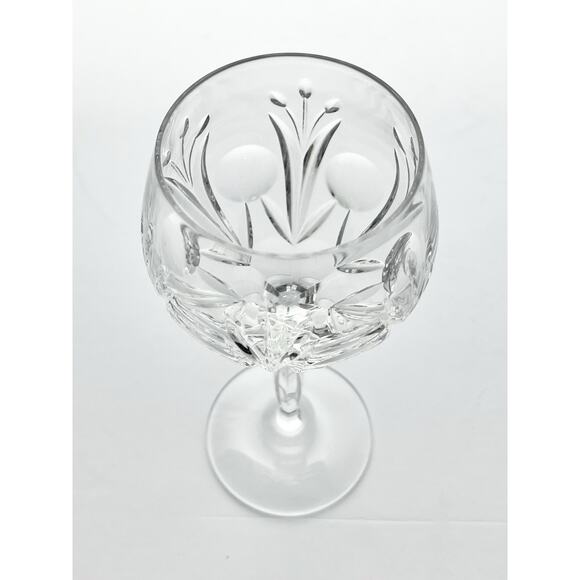 Noritake “Rothschild” Set of 4 Crystal Wine Glasses 7 1/4” 8oz Signed - Picture 5 of 8